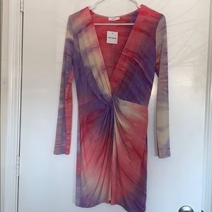 Tie Dye Mini Dress